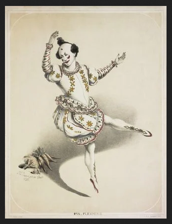 Richard Flexmore The Clown — Victorian portrait